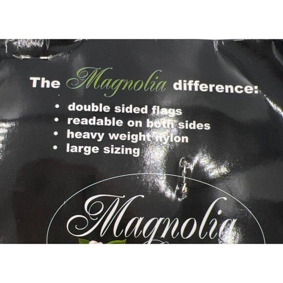 Magnolia Garden Marines Thin Line Decorative House Flag 29" x 42" - Picture 6 of 7